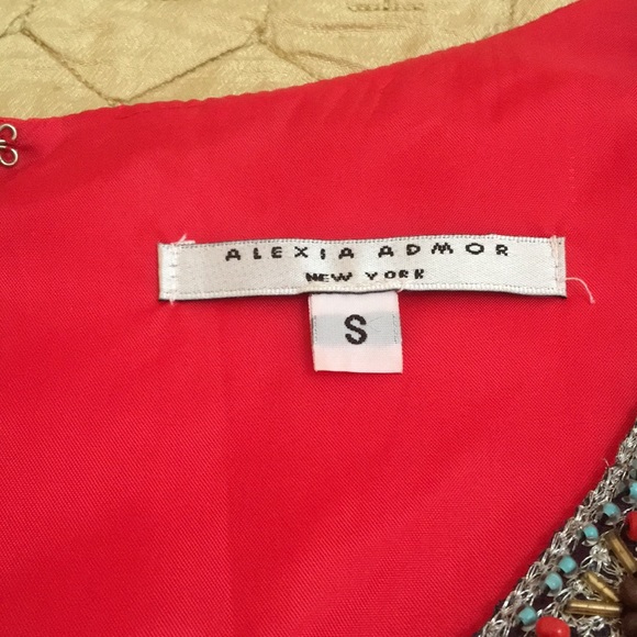 Red dress ,size S - Picture 4 of 7